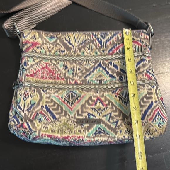 Sakroots Vibrant Patterned Crossbody Bag - Picture 4 of 10